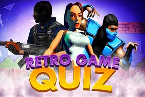 ULTIMATE RETRO GAME QUIZ | Images, Music, Characters, Bosses, Game over screen, Maps