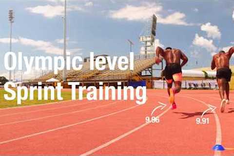 Sprint Speed Training of sub-10 Athletes