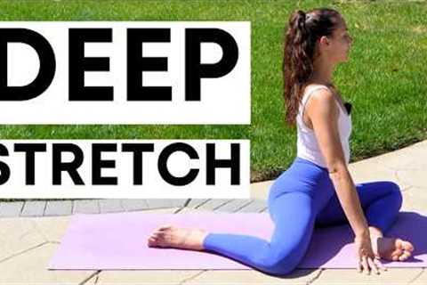 Yoga for Piriformis Syndrome & Sciatica Pain Relief (20 Min Deep Stretch)