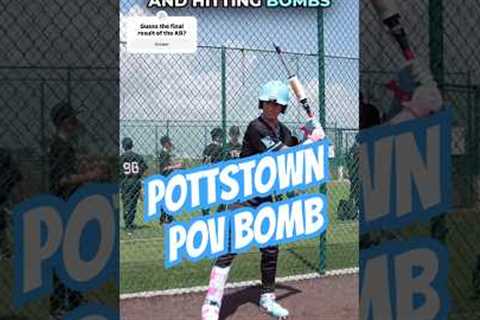 CRAZY POV Pottstown Homerun #baseball