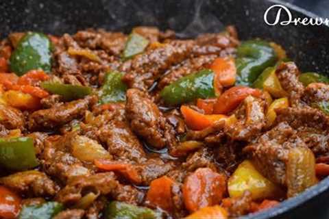 THIS  SIMPLE BEEF SAUCE WILL AMAZE YOU / BEEF STIR FRY RECIPE