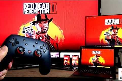 HOW MANY SCREENS - Google STADIA at HOME Unboxing, Setup &amp; Gameplay