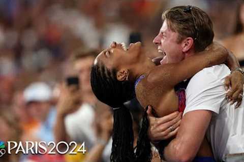 Pulling on heart strings: The Paris Olympics' best family moments  | NBC Sports