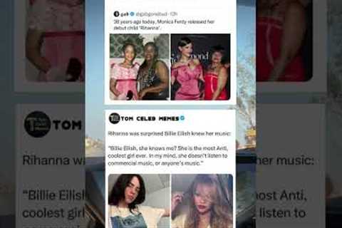 Rihanna x Billie Eilish? The Unexpected Moment That Shocked Fans #rihanna #billieeilish