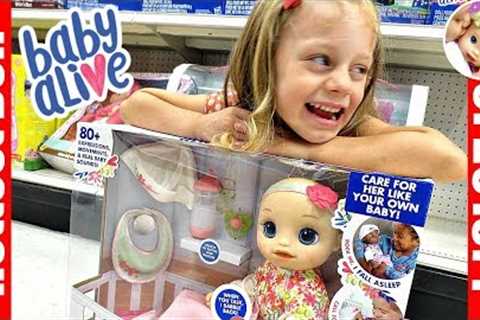 🤭 SURPRISE TARGET Shopping Outing for REAL AS CAN BE Baby Alive?! ❤️