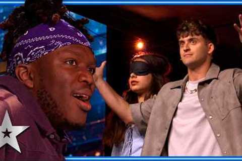 KSI left in SHOCK by TELEPORTATION MAGIC ACT! | Auditions | BGT 2026