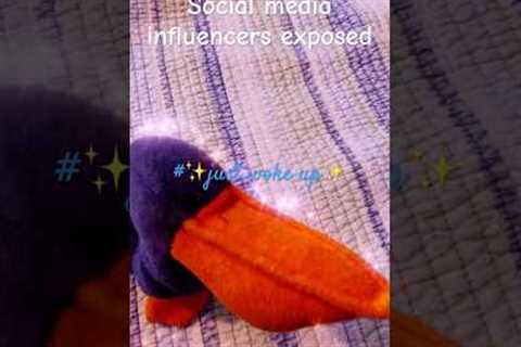 Social media influencers exposed #justwokeup #lol #shorts #exposed #ohno #birds #prll #funny #notok