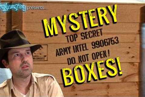 Opening Surprise Mystery Boxes! Back from Egypt!