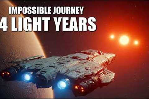 The Terrifying Distance to Alpha Centauri