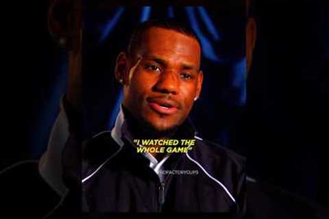 LeBron lying for NO REASON 😭
