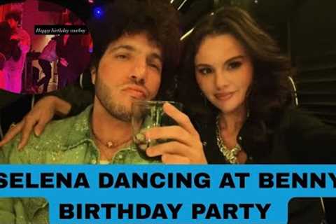 Leaked Video of Selena Gomez dancing at husband Benny blanco birthday after she gave her speech.