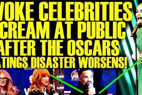 Woke Celebrities ATTACK PUBLIC After The OSCARS RATINGS DISASTER Gets WORSE! INSANE COMMENTS