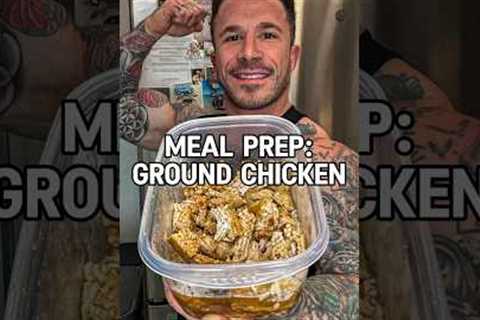 Meal Prep: Ground Chicken #healthy #tasty #food #foodie #mealprep #yummy #delicous