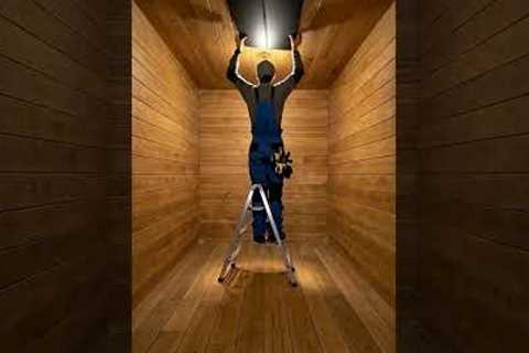 I Built a Secret Bunker Under My Basketball Court #shorts  #transformation #building #luxuryhome