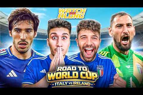 ITALY vs NORTHERN IRELAND LIVE Watchalong | World Cup Hopes on the Line