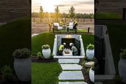 They Buried Shipping Containers… Then Built a Luxury Underground Home 🤯