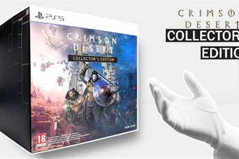 Crimson Desert Collector’s Edition – PS5 Unboxing &amp; Exclusive Gameplay