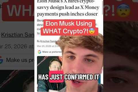 Elon Musk Using WHAT Crypto?!🚨😨