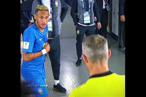 Neymar Got Angry With the Ref 😤⚡ — Face to Face at the End 😳🔥