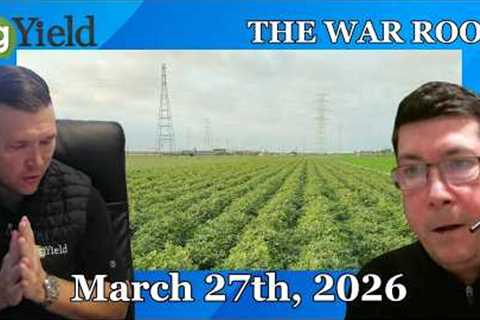 Headline trading continues | A drop in soybean meal | The War Room: Friday, March 27th, 2026