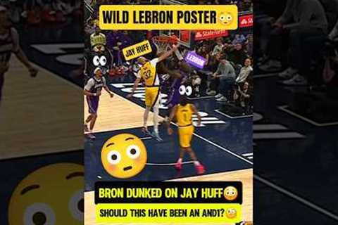 LeBron is dunking EVERYTHING tonight😤