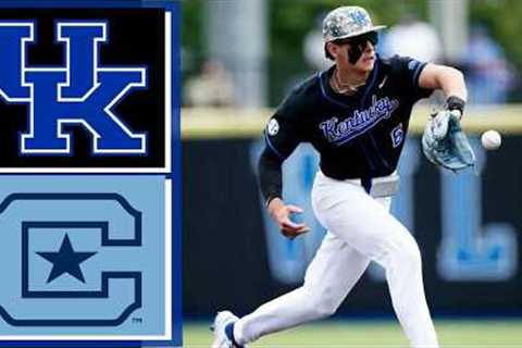 The Citadel vs #24 Kentucky Baseball Highlights | Kentucky Baseball 2026