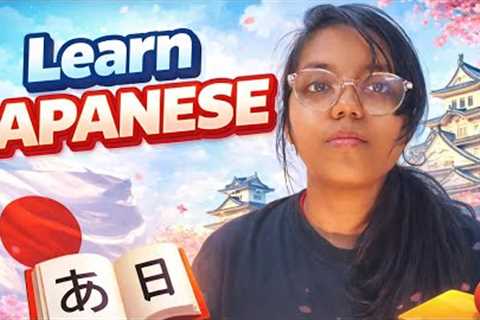Day 1 of Learning Japanese language 