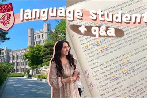 🇰🇷 REALISTIC day at korea uni + language school q&amp;a