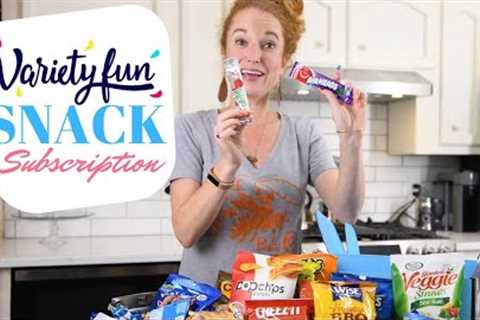 VarietyFun Review - Snack Subscription Box Unboxing