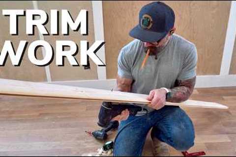 Trim Work || Finishing the Woodshop