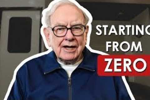 Warren Buffett: If I Lost Everything at 70, Here's Exactly How I'd Rebuild