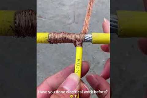 Electrical Wiring Tips – Secure Connections Done Right! ⚡🔧