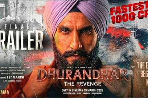 Dhurandhar 2 | Official Final Cut Trailer | Ranveer Singh | Dhurandhar 2 trailer | New movie trailer