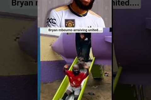 bryan mbeumo arriving oldtraford #foryou #football #viral #funny #soccer #bryanmbeumo #blud #fyp#fy