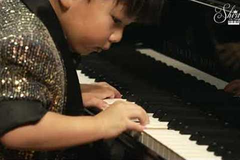 3 Years Old Baby Barron Plays with the Orchestra