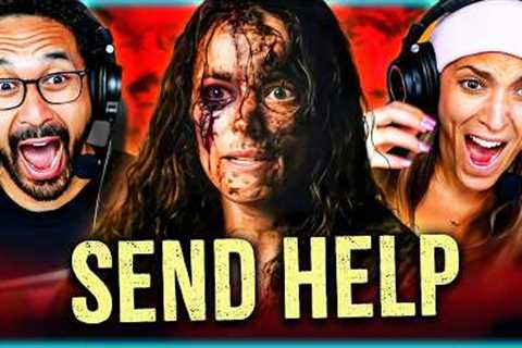 SEND HELP MOVIE REACTION - EVERYONE WAS RIGHT... THIS IS ABSOLUTELY INSANE! -REVIEW