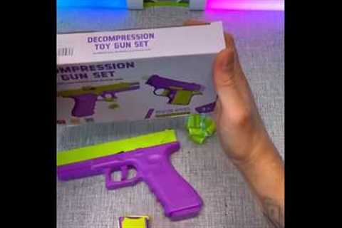 Shell Ejecting Toy Gun Stress Reducing Toys #toy #toys #toyguns #unpacking #unboxing #shots #shoot