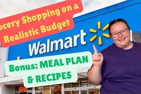 HUGE Grocery Restock | Shop with Me on a Realistic Budget | Bonus: Meal Plan &amp; Recipes