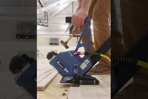 Hardwood Flooring Installation - Gymnasium Edition!!