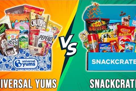 Universal Yums vs SnackCrate- How Do They Compare? (Which One Is Worth It?)