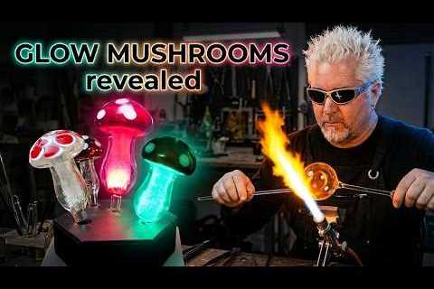 LIVE Glassblowing: Can I Build a Glowing Mushroom Forest at 4000° Tonight?
