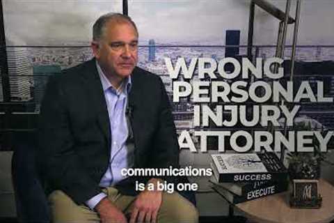Red Flags to Watch for When Hiring a Personal Injury Attorney