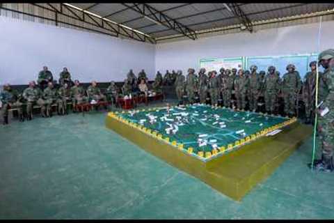 Officers and other ranks complete military career courses at Gabiro Combat Training Centre