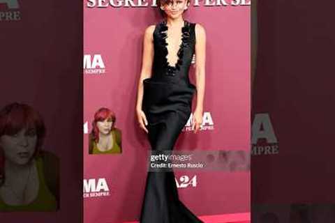 Why black for a wedding theme, Zendaya? 👀✨ #fashionreview #zendaya #fashion