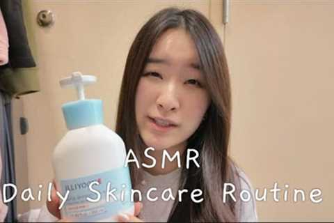 ASMR how I repaired my skin barrier (sensitive/dry/acne prone)