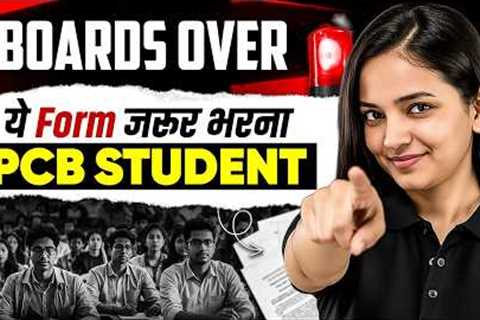 🔥Big Update - Every PCB Students Must Watch! 👀 All High Earning Career Options Out 😎