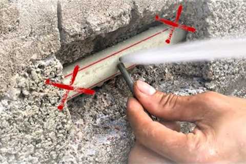 Solve your plumbing problems instantly! Repair  broken ppr, pvc pipes that cannot lock water !