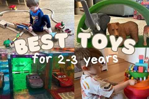 BEST DEVELOPMENTAL TOYS FOR 2-3 YEAR OLDS/ CHRISTMAS GIFT IDEAS FOR 3 YEAR OLDS