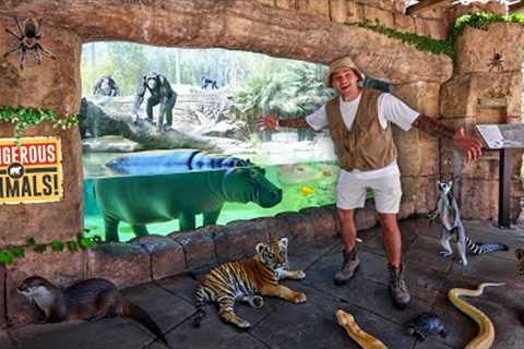 Exploring the LARGEST ZOO Full of EXOTIC ANIMALS!!