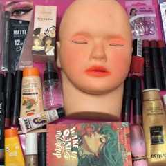 Relaxing ASMR Video | Mannequin Face + Makeup Unboxing in 6:50 Minutes